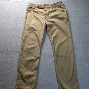 Dockers Mens 36x30 Straight Leg Chino Pants Khaki Tan Casual Twill Trousers